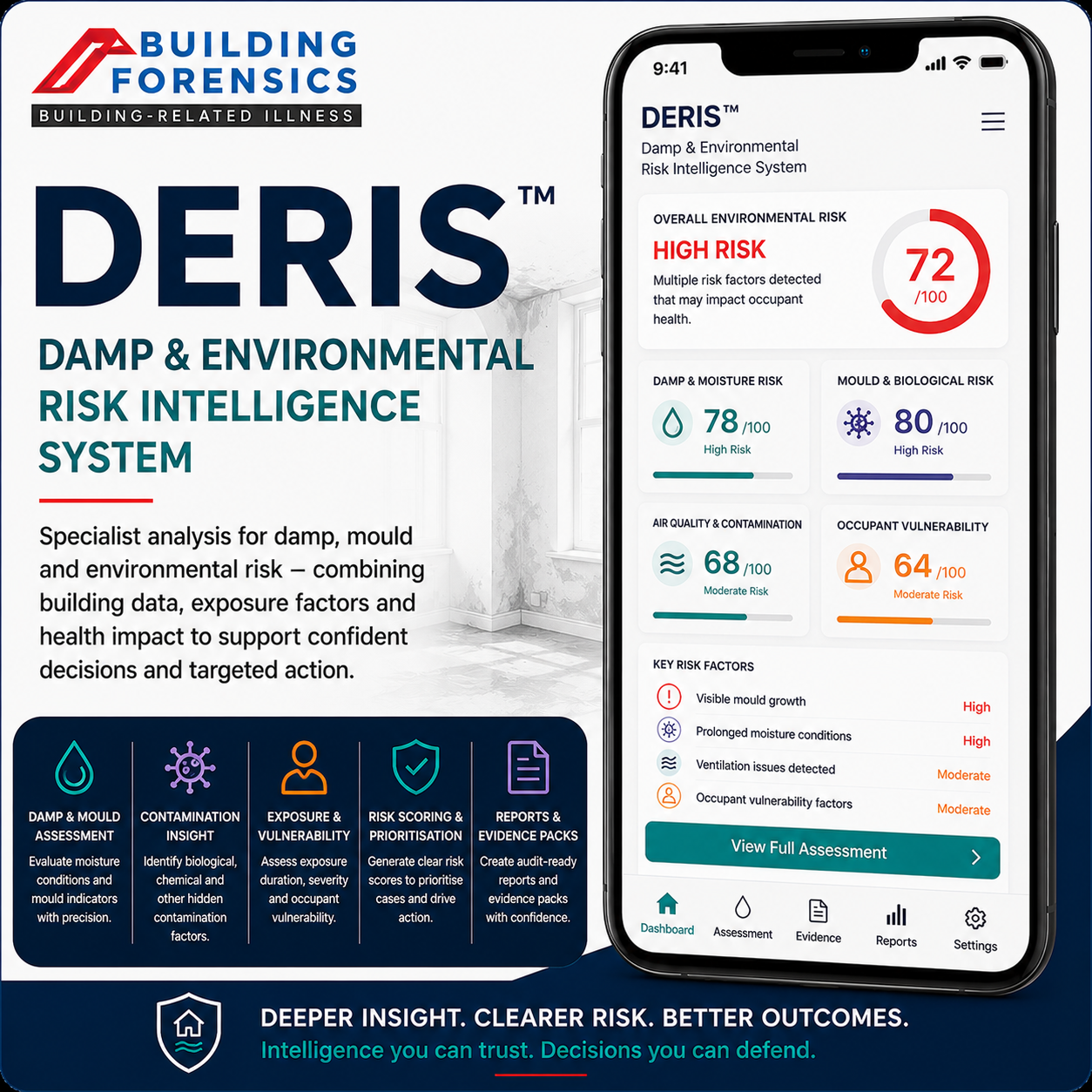 DERIS™ — Damp & Environmental Risk Intelligence System
